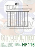 Filtro olio HF116 Honda Crf 250 / 450 2002 - 2026