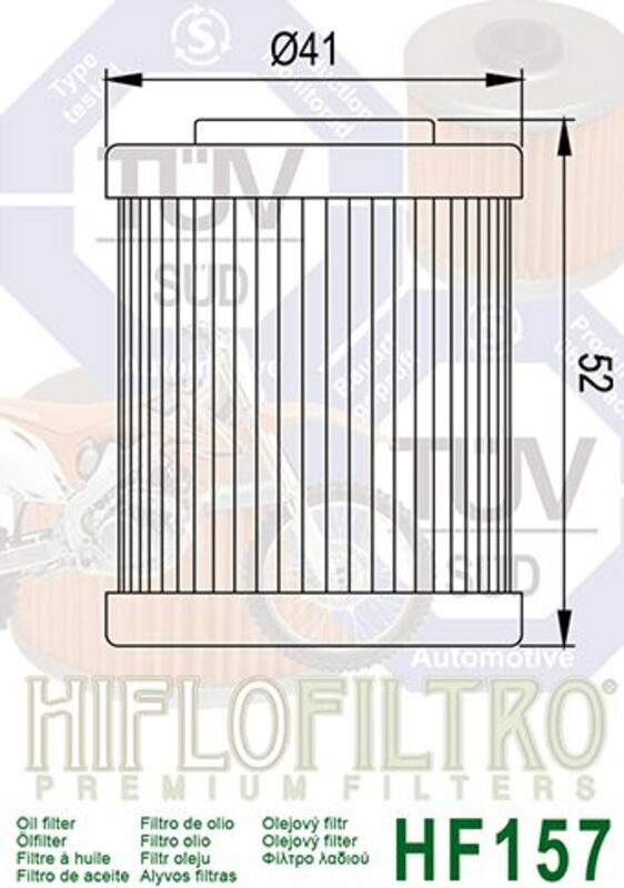 Filtro olio HF157 Ktm 2000 - 2007