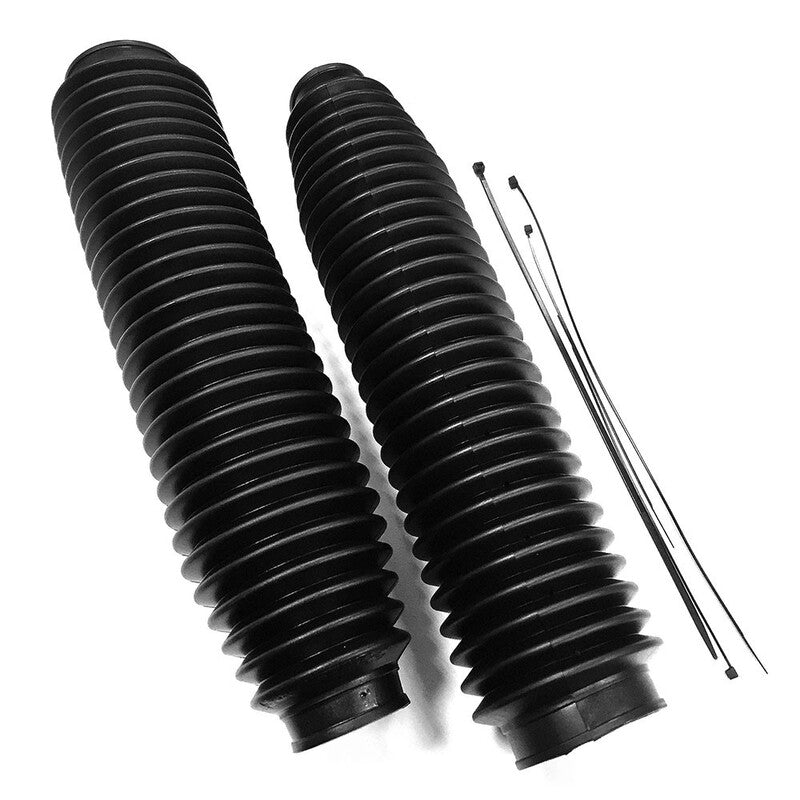 Soffietti forcella in gomma Nero lunghezza 350 mm diametro 41 mm