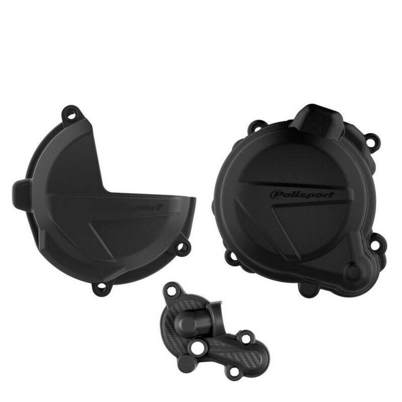 Kit protezioni carter Polisport frizione, generatore e pompa acqua Beta RR 250 / 300 2018 - 2026