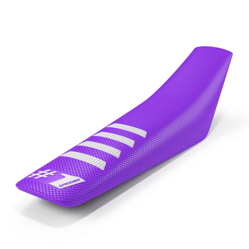 Coprisella OneGripper Ribbed - Viola e Bianco