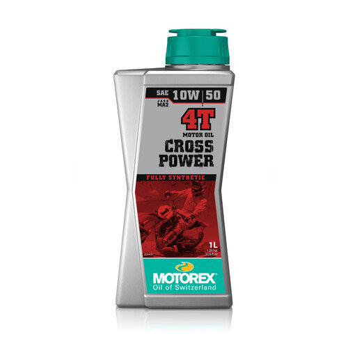 Olio Motore Motorex Cross Power 4T 10W/50 JASO MA 2 - 1 Litro