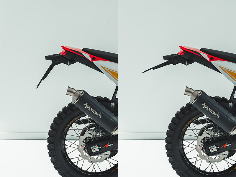 Portatarga integra Yamaha Tenere 700 2019 - 2026 regolabile R-tech