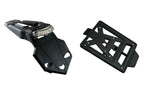 Portatarga integra con led  universale inclinazione omologata R-tech