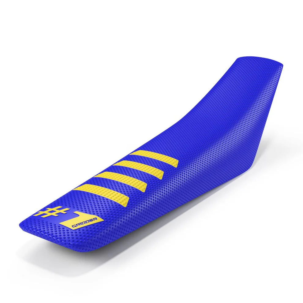 Coprisella OneGripper Ribbed - Blu e Giallo