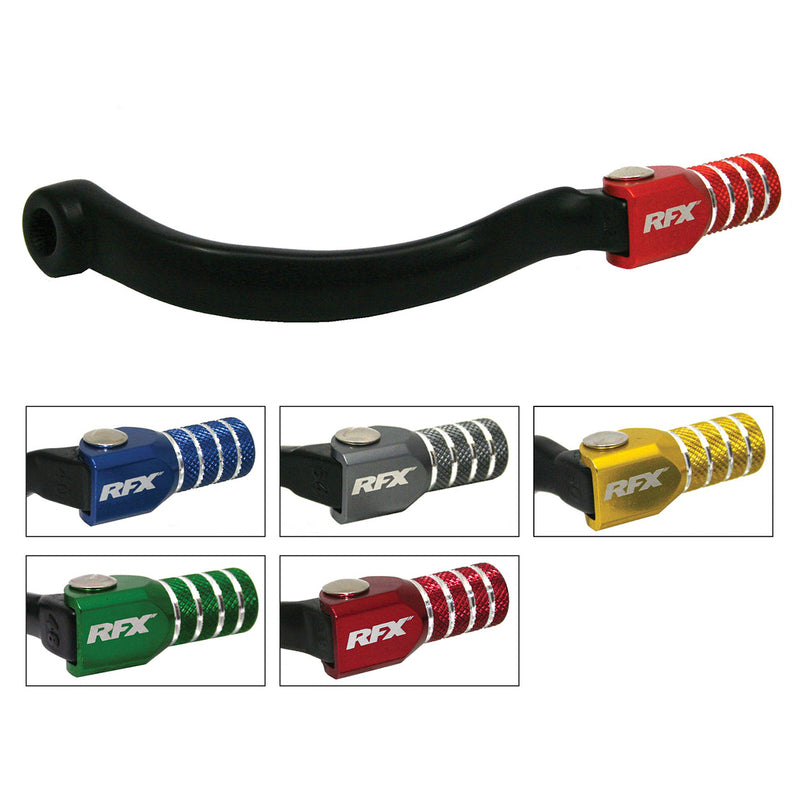 Leva Cambio RFX Alluminio Nero Puntale Blu – Yamaha YZ 125/250 2005-2026 | Fantic XE/XX 125 2021-2025