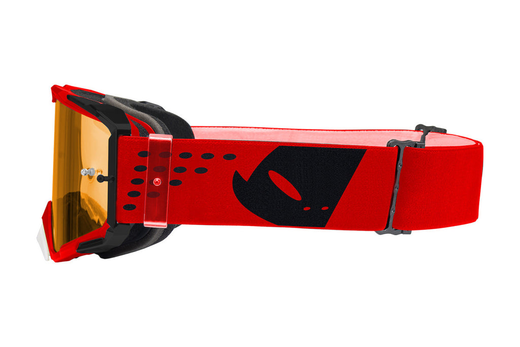 Occhiali Motocross UFO Plast Core 2.0 Rosso/Nero