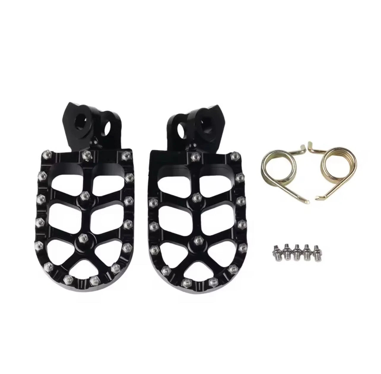 Pedane Maggiorate Yamaha TT 350 TT 600 XT 600 XT 500 Nero