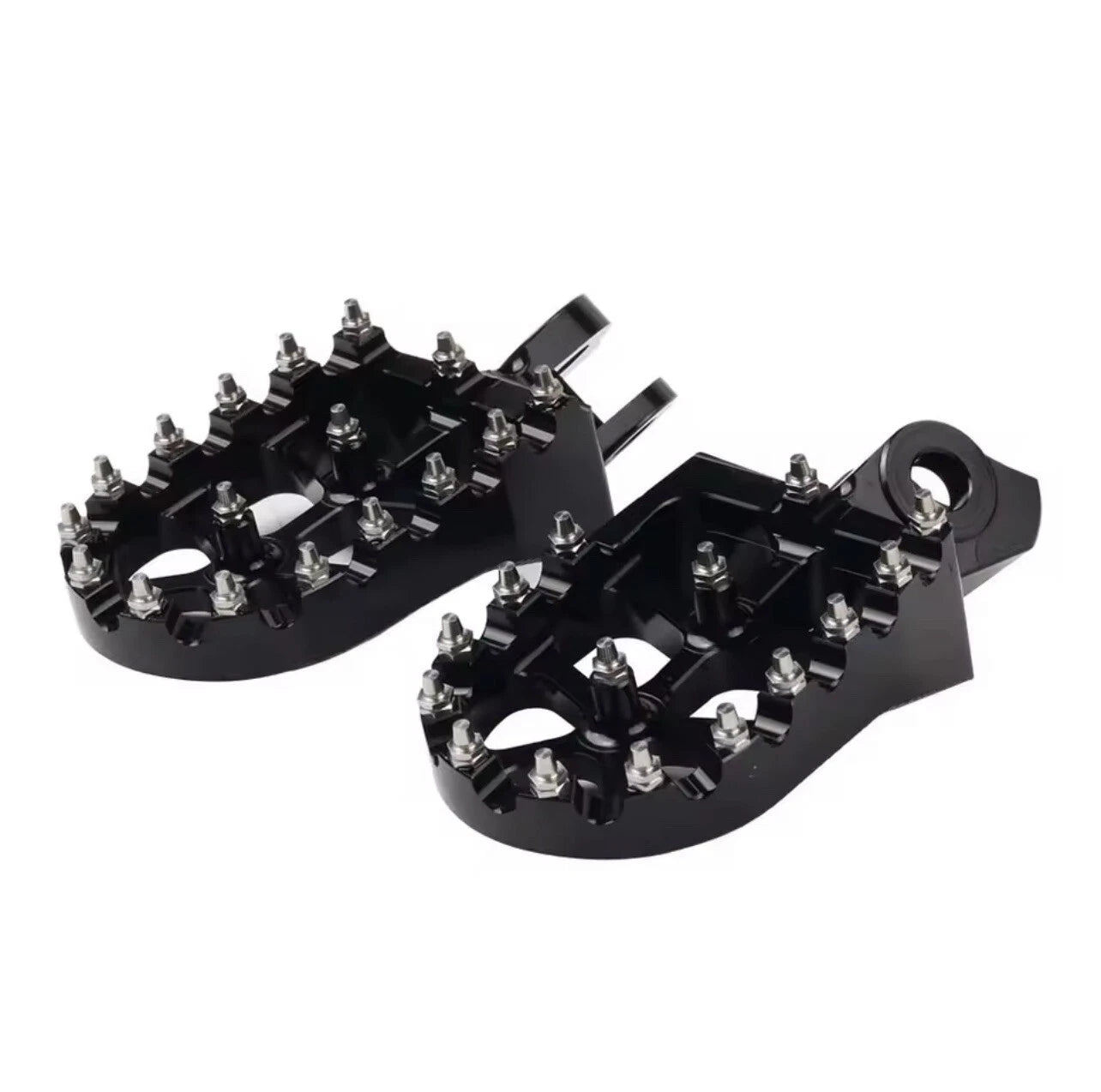 Pedane Maggiorate Yamaha TT 350 TT 600 XT 600 XT 500 Nero