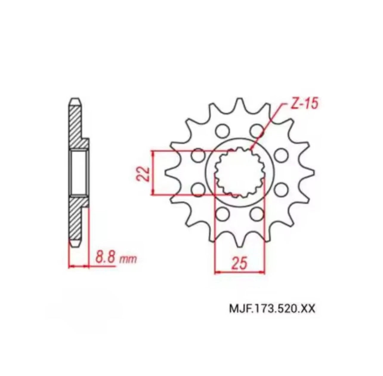 Pignone Ktm Exc / Exc-f /Sx / Sxf 1986 - 2026 Husqvarna Fc / Fe / Te / Tc 2014 - 2026 Beta RR 2005 - 2026