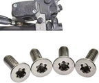 Kit 4 Viti Coperchio Pompa Freno / Frizione Brembo Torx Inox — MB Spare Parts